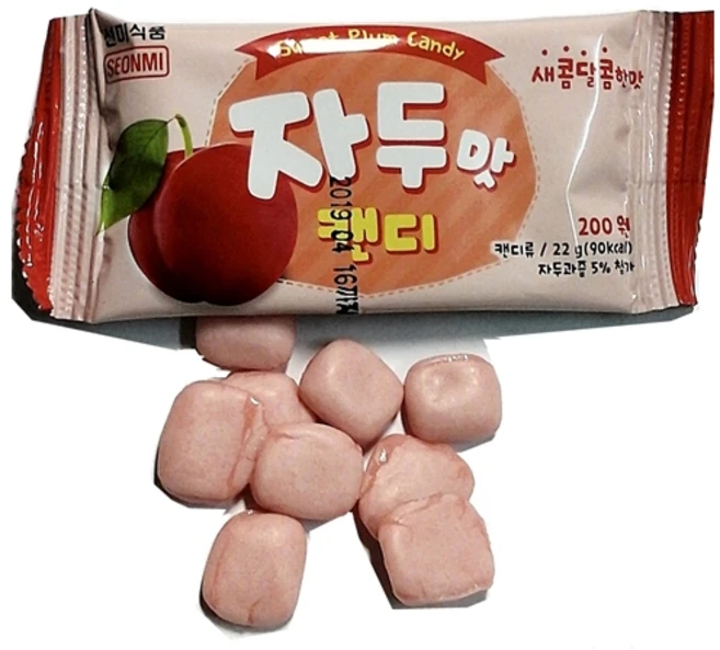 선미 자두맛 캔디, 22g, 15개 - 쿠팡