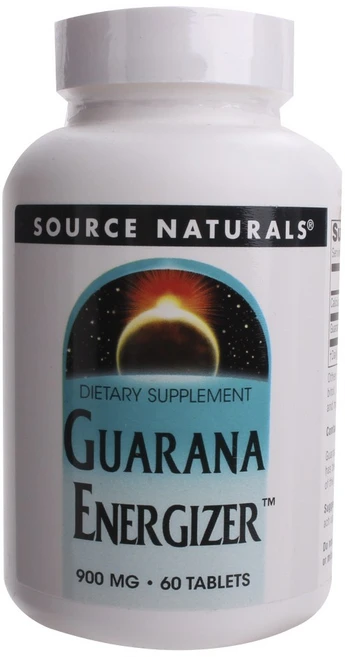 소스내츄럴스 구아라나 에너자이저 900mg 타블렛, 1개, 60정 - 쿠팡
