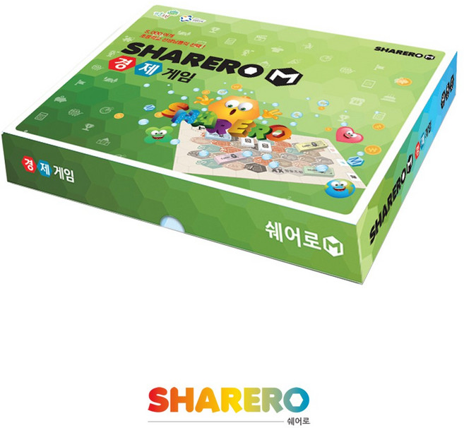 쉐어로(Sharero) 습관 경제게임 쉐어로M 인성교육보드게임, 1~6인, 1개