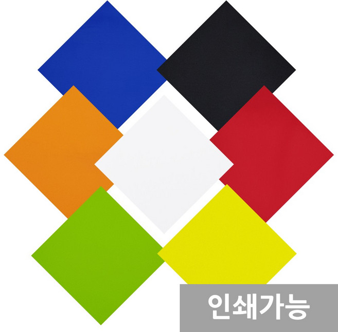 [제프몰] 무지 등산손수건(55X55) 비니, 그린