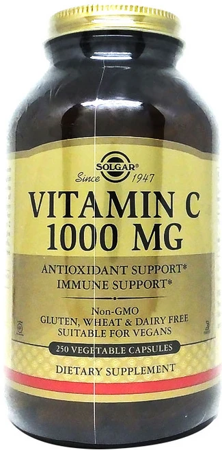 솔가 비타민 C 1000mg 베지터블 캡슐, 250정, 1개 - 쿠팡
