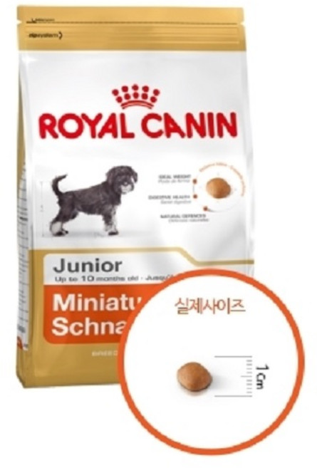 로얄캐닌 독 미니어처 슈나우저 주니어 1.5kg, 1개