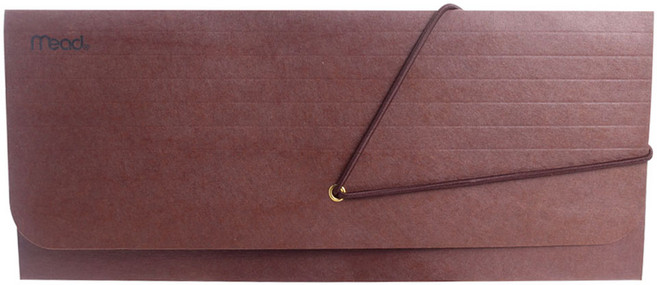 미드 레드 월릿 인벨로프 서류봉투, 1개, 27.4x11.4cm