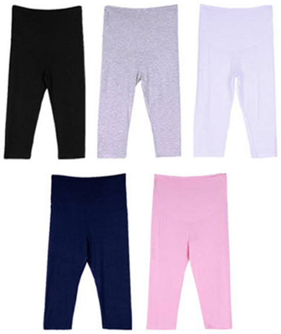 임산부레깅스 텐셀7부레깅스 빅사이즈 여름 임부복