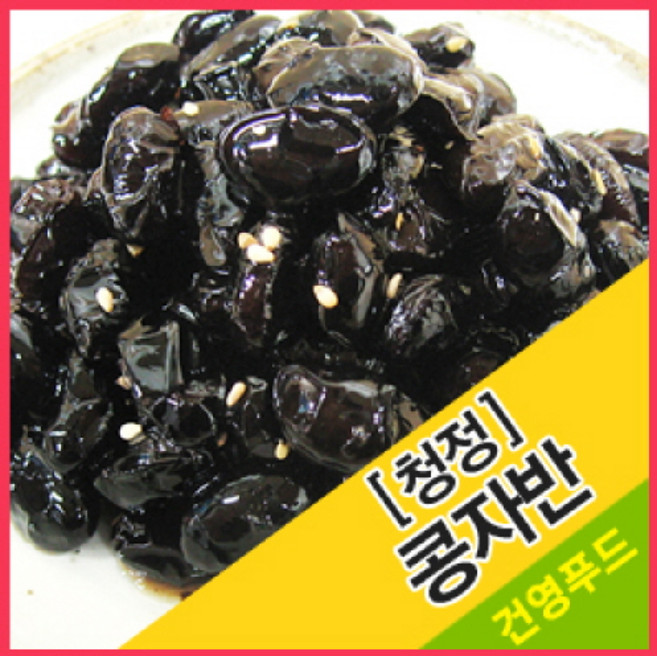 건영푸드 국내가공 콩자반(청정) 1kg 4kg, 1개