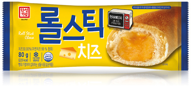 한성 롤피자스틱 치즈 80g, 10개
