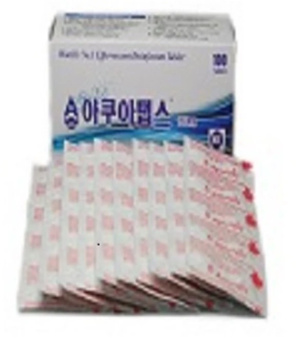 아쿠아탭스 100정 정수기 수조 소독 식기 살균, 1개, 아쿠아탭스 167mg - 쿠팡