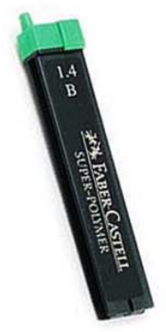 파버카스텔 슈퍼폴리머 샤프심 1.4mm B(121411)