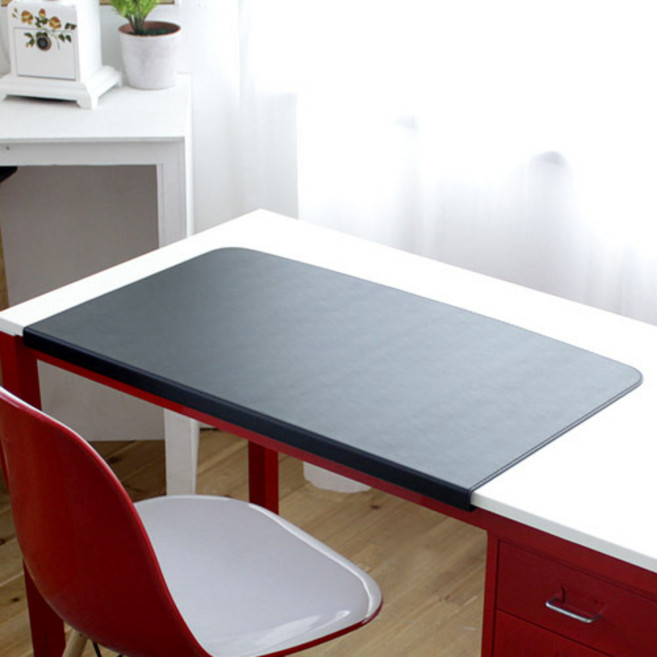 아리아라 고급 VIP 대형 가죽 데스크패드 매트, 본상품선택