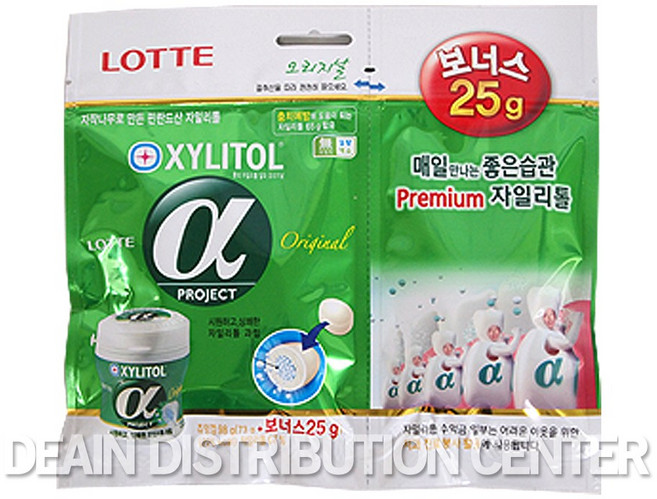 롯데제과 자일리톨 리필 알파 86gX12개+보너스16gX12개 (보너스중량변경될수있음), 102g, 12개