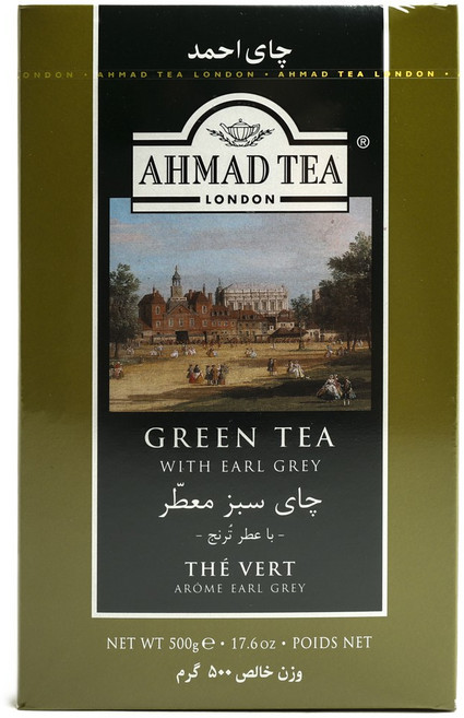 Ahmad Tea 그린 티 with 얼 그레이, 500g, 1개, 1개, 1개입