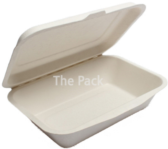 더팩 펄프도시락 1호, 1개, 100개