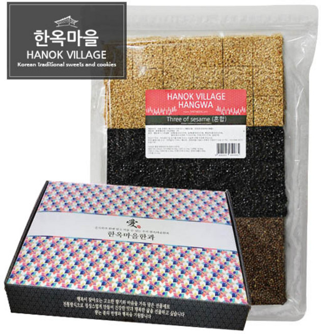 한옥마을한과 혼합3가지강정 1kg, 1개