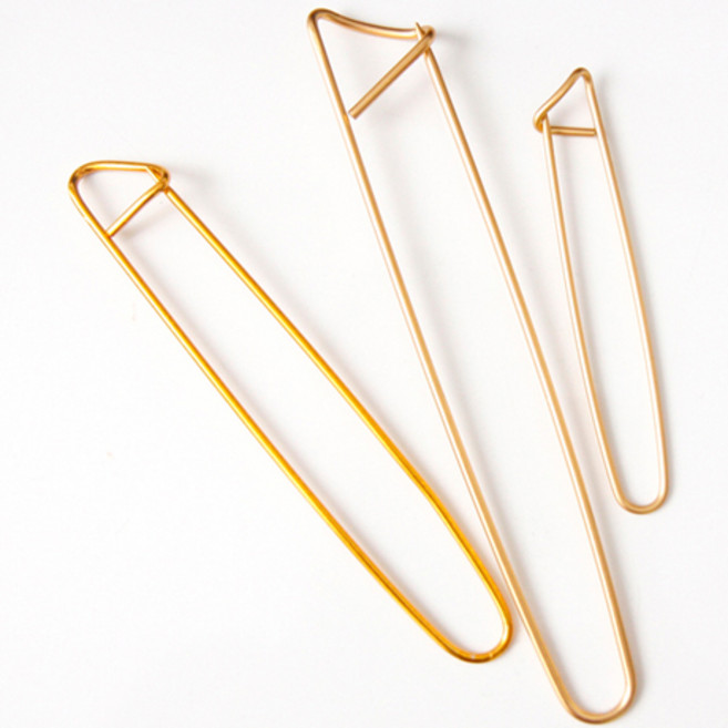 [앵콜스] 코막음핀 어깨핀 풀림막음핀 뜨개도구 (3가지사이즈), 코막음핀★3종세트★, 1개