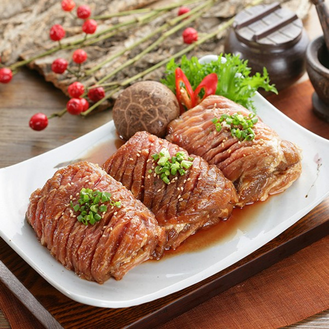 도감푸드 양념소갈비, 1개, 2kg