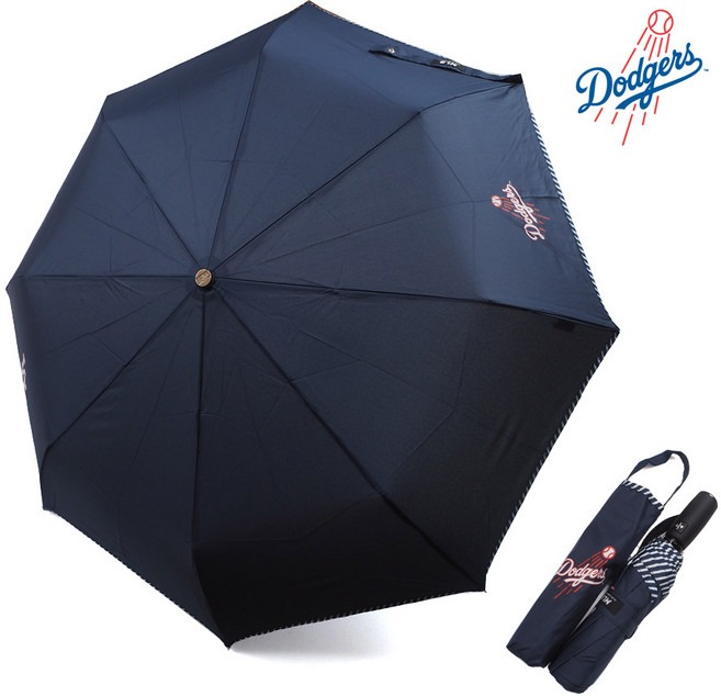 MLB 메이저리그 LA 엘에이사선 바이어스 3단 완전자동우산 우산 3단우산