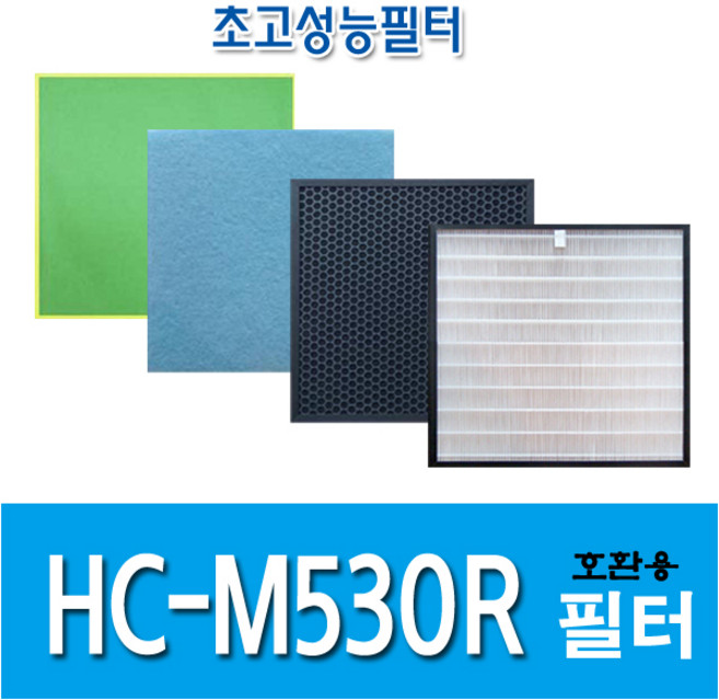 삼성 공기청정기호환용필터 HC-M530R, 1년세트(헤파1+탈취1+알레르겐2+부직포6), 1개
