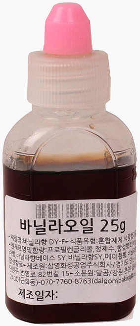 달곰베이킹 바닐라오일, 25g, 1개