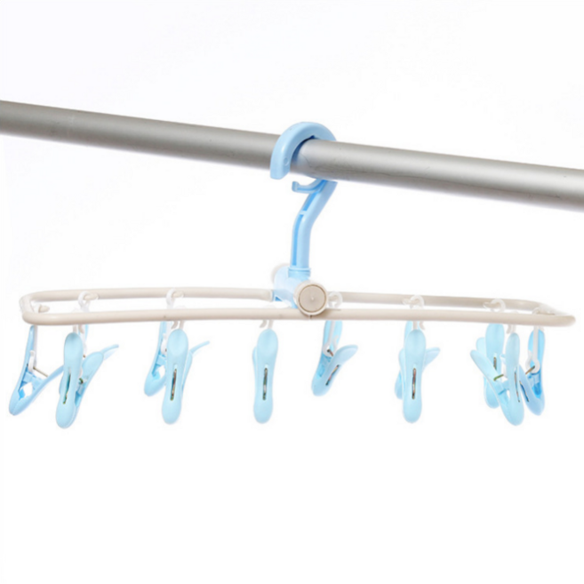 베씨 빨래걸이 속옷 양말 빨래 건조대, 스카이블루, 1개