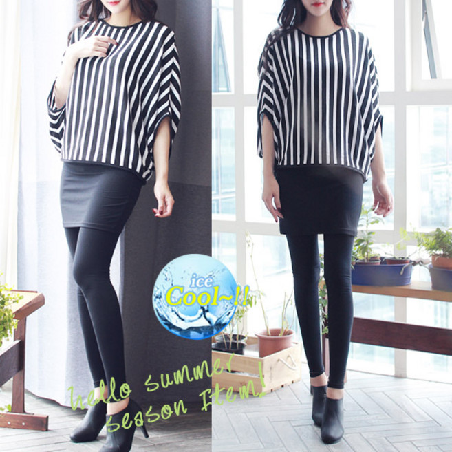 미소레깅스 베리쿨 3부치마레깅스