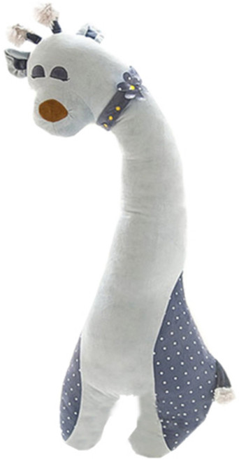 홍대선희샵 기린 바디필로우 쿠션, 블루