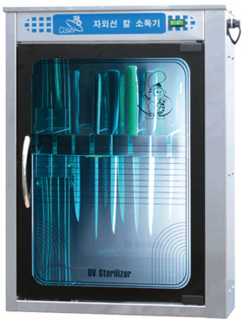 삼미산업 업소용 벽걸이형 칼소독기 칼8개 칼소독고, 삼미 벽걸이형 칼소독기