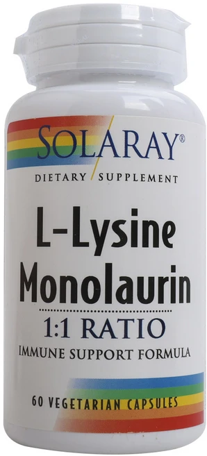 솔라레이 L-리신 모놀로린 베지테리안 캡슐, 60개입, 1개, 60정 - 쿠팡