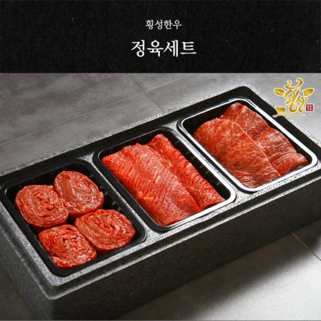 횡성한우 선물세트2호(불고기500g+국거리500g+산적500g), 단품, 1개