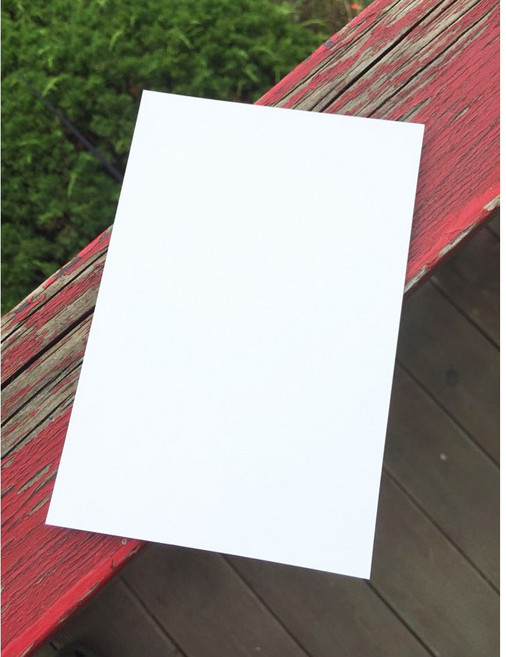 페이퍼포레스트 컬러엽서 무지종이 엽서종이 10cmx15xcm 타이포/캘리그라피엽서, 11cmx16cm, 07_화이트(B타입), 10매입