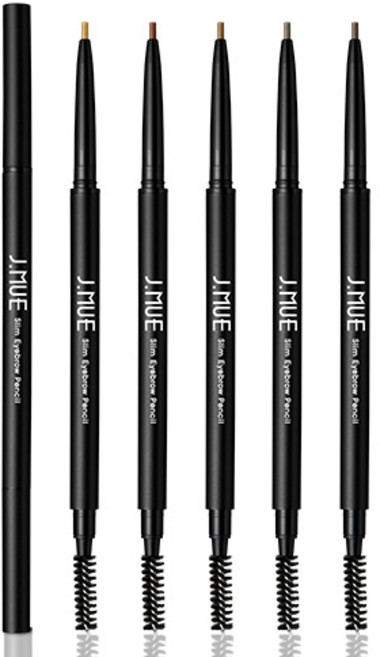 제이뮤 1+1 타투 슬림 아이브로우 펜슬, 슬림 3호+5호, 1개