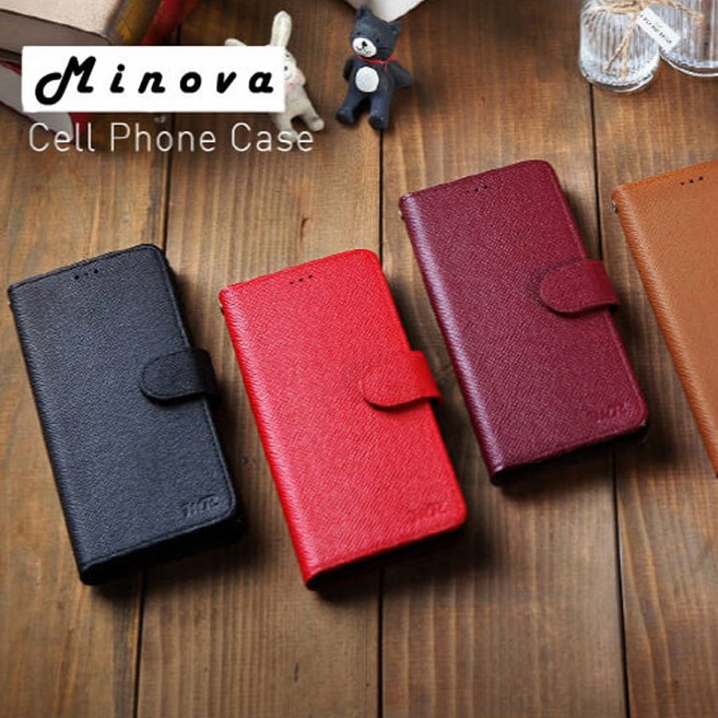 미노바 프리미엄 소가죽 LG Q6(X600) 휴대폰 케이스