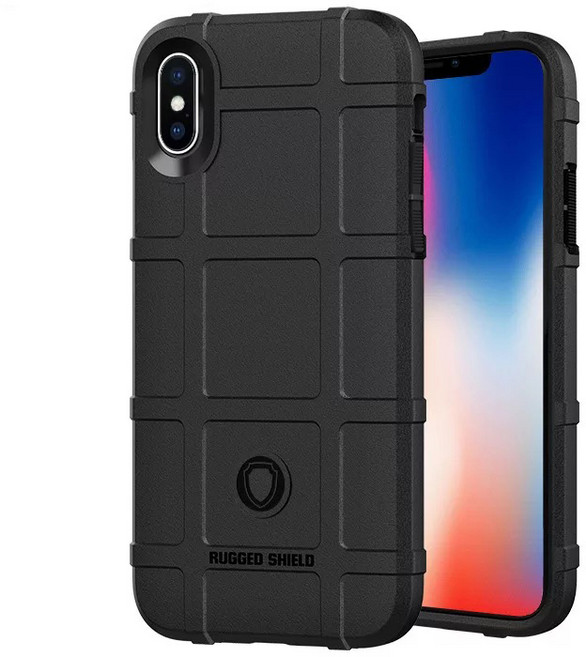 애플 아이폰XS X 러기드 쉴드 아머 범퍼 케이스 휴대폰