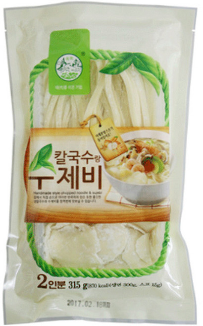 송학식품 칼국수랑 수제비 315g x 12개 1BOX