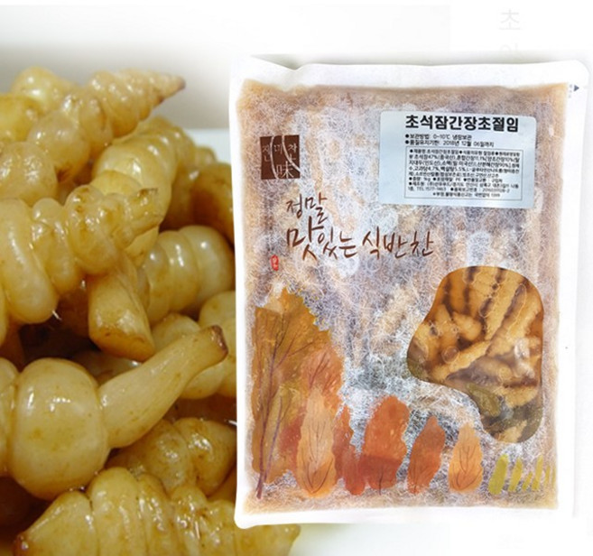 우리존 초석잠 간장피클 장아찌 1kg, 1개