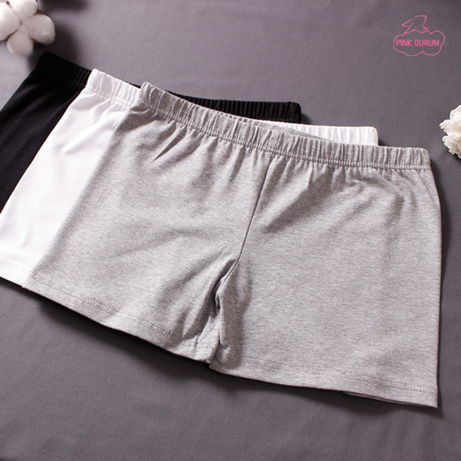PINKGURUM 주니어 면스판 2부 속바지 1393