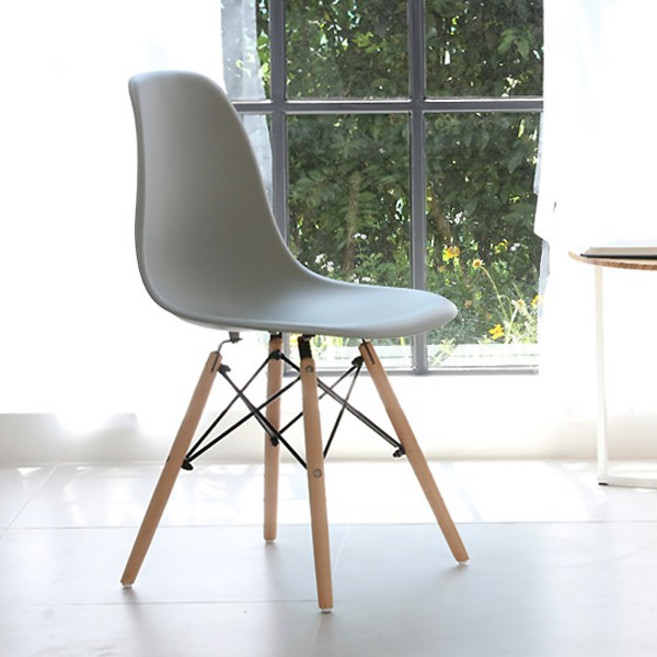 로이스 에펠의자4P 1세트 인테리어의자, 4개, 그레이