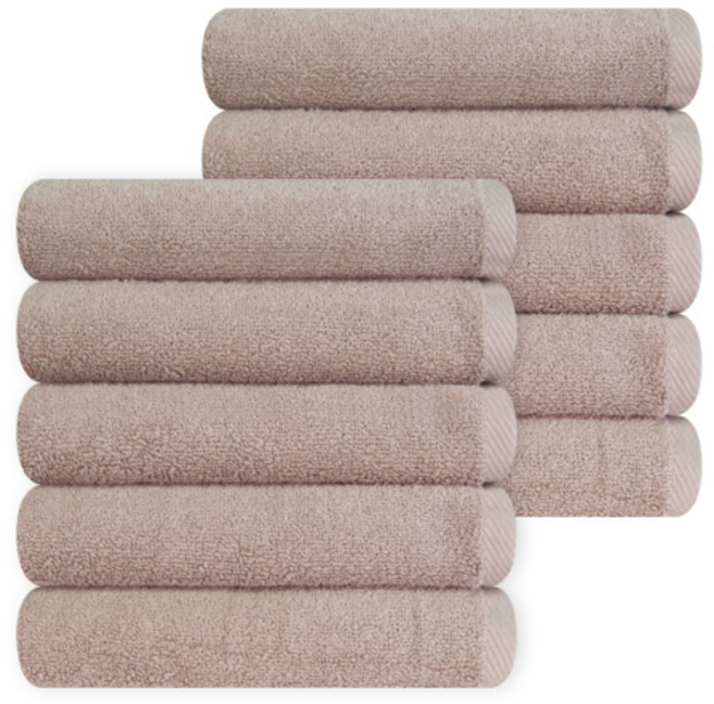 송월타월 오슬로 30수 호텔수건 150g, 연갈색, 10개