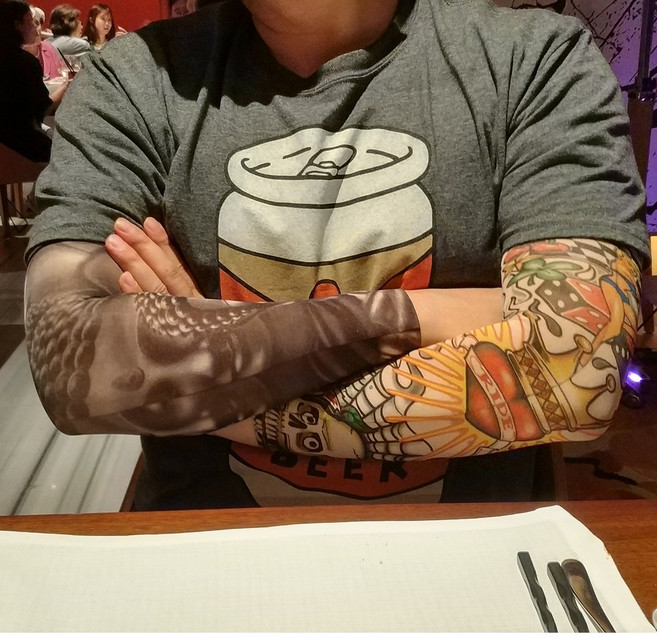 타투쿨토시 보복운전방지 패션팔토시 단품