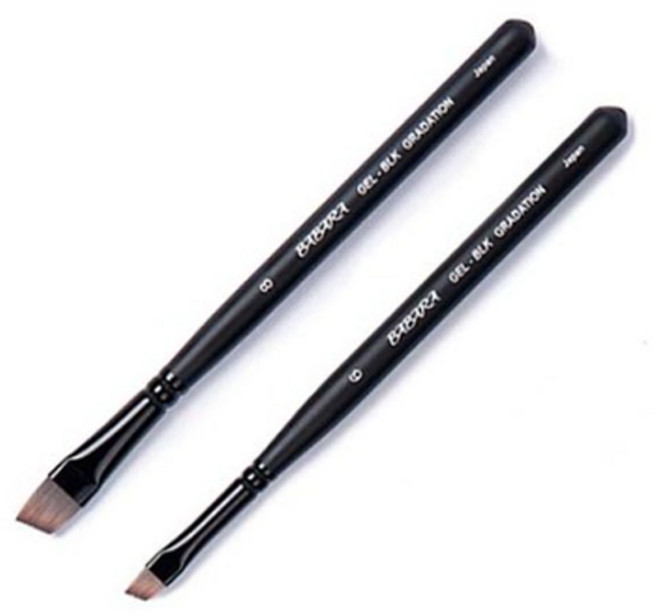 바바라 네일아트브러쉬 젤-블랙(그라데이션) 6 8호, GEL-BLK(그라데이션)8호, 1개