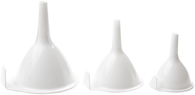 폭스런 깔때기 3종 세트, White, 1개