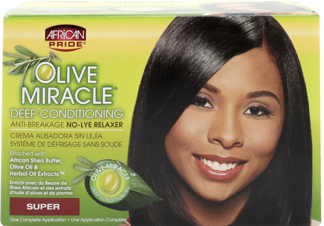 African Pride 올리브 미라클 딥 컨디셔닝 슈퍼 릴랙세이서 6종 세트, 1개 - 쿠팡