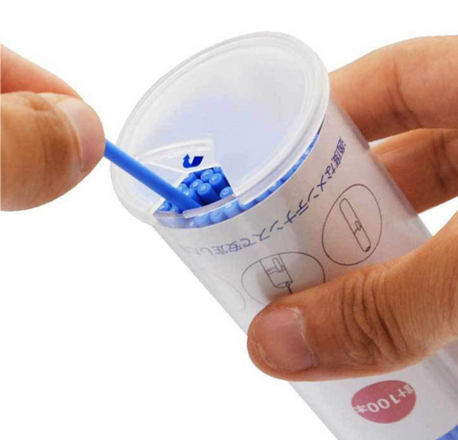 아이코스 청소용면봉 전자기기청소용면봉 호환품, 랜덤발송, 100개