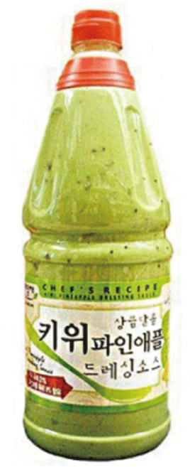 미담채 키위 파인애플 드레싱소스 1.9kg 1개