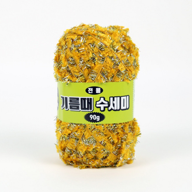 [앵콜스]기름때 수세미실 뜨개실 털실, 112 머스타드메탈(##4볼묶음), 1개