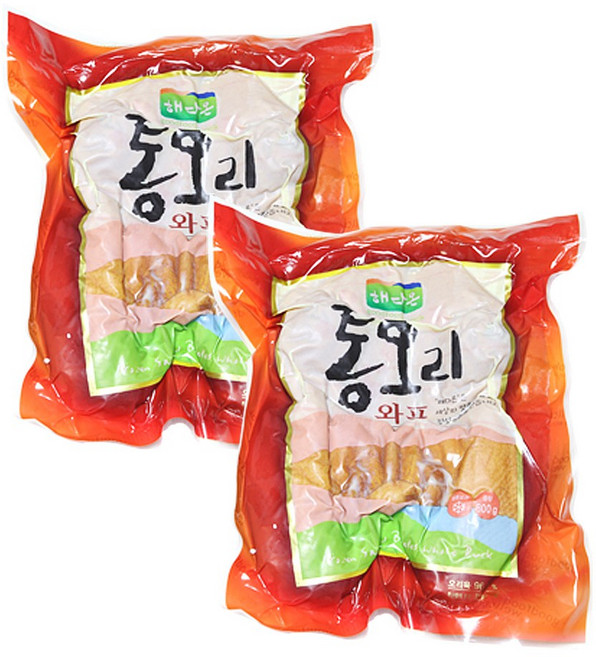 해다온 오리훈제 완포 800g+800g, 800g, 2봉