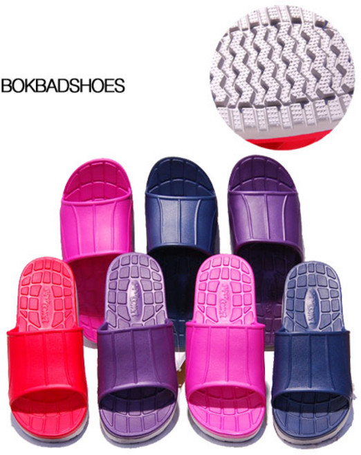 복받으슈 미끄럼방지 욕실 주방 베란다 병원 쿠션 슬리퍼 776