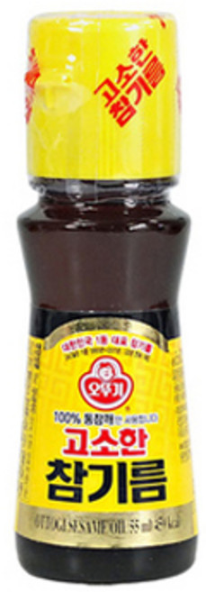 오뚜기 고소한 참기름 병, 55ml, 1개