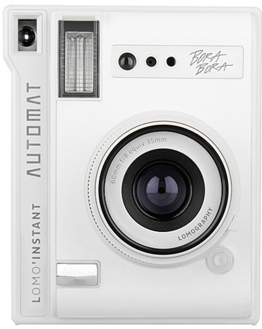 로모그래피 로모 인스턴트 카메라 오토맷 단품, 보라보라 (화이트), 1개