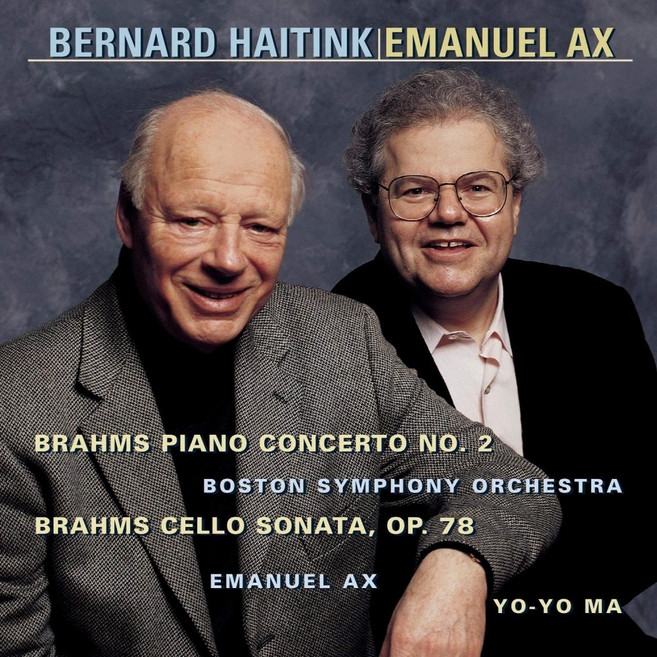 (수입CD) Yo-Yo Ma/Emanuel Ax - Brhams : Piano Concerto No.2 And Cello Sonata Op.78/ Bernard Haitink, 단품