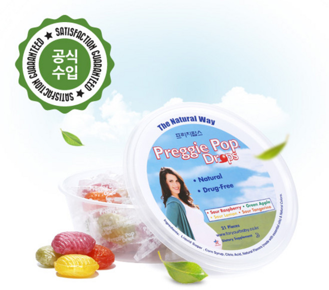 쓰리롤리즈 프리지팝스 임산부 캔디, 126g, 1개